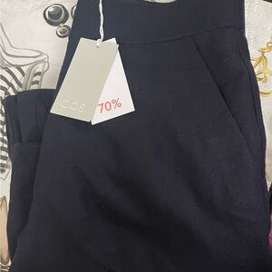 COS Navy Trousers